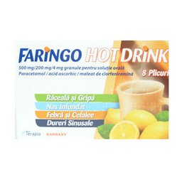 Faringo Hot Drink x 8 plicuri