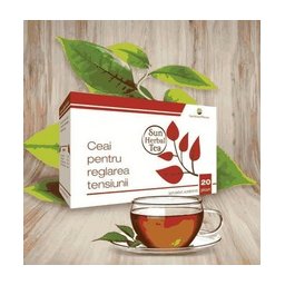 Sun Herbal Tea Ceai pentru reglarea tensiunii x 20 pl