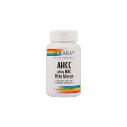 AHCC plus NAC BETA GLUCAN x 30 capsule vegetale, Secom