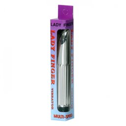 Mini vibrator ladyfinger silver Seven Creations