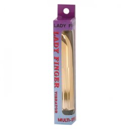 Mini vibrator ladyfinger gold Seven Creations