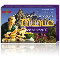 Mumie extract rasina+pantocrin x 60 cpr, Damar