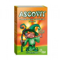 Ascovit capsuni 100mg 20cpr