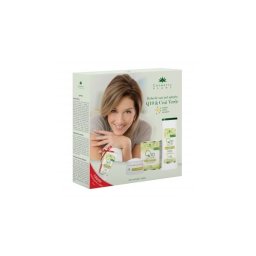 SET CADOU Q10 crema antirid+lapte demachiant