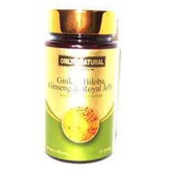 Ginkgo Biloba + Ginseng + Royal Jelly 60cps