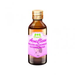 Acneclean solutie antiacnee cu eritromicina 30g