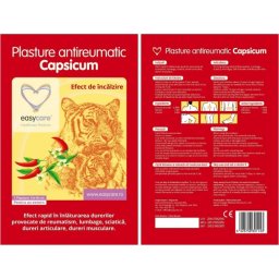 Plasture antireumatic Capsicum 12 x 18cm
