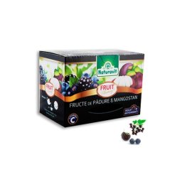Naturavit fructe de padure si mangostan 15dz x 2g
