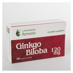 Ginkgo Biloba 120mg 30cps