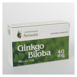 Ginkgo Biloba 40mg 30cps