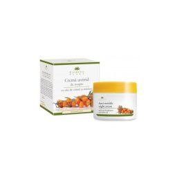 Crema antirid de noapte cu ulei de catina si masline x 50 ml