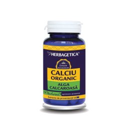 CALCIU ORGANIC 120CPS HERBAGETICA