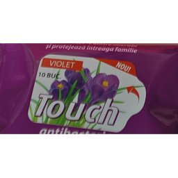 TOUCH SER.UMEDE ANTIBACT. VIOLET 15BUC SARAH