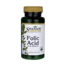 ACID FOLIC 800MCG 250CPS, SWANSON