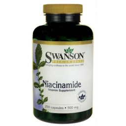 VITAMINA B3 (NIACINAMIDA) 500MG 250CPS, SWANSON