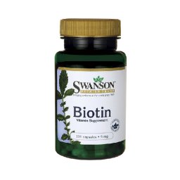 VITAMINA B7 -BIOTINA 5MG 100CPS, SWANSON