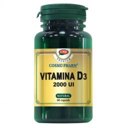 VITAMINA D3 200UI 60CPS, COSMO PHARM - PREMIUM