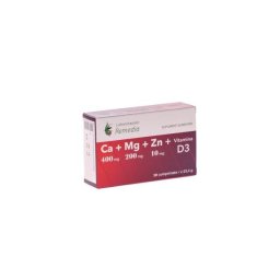 CA+MG+ZN +VITAMINA D3 40CPR