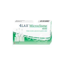 Microclisme adulti 4Lax, 6 unidoze x 9 g