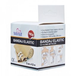 BANDAJ ELASTIC MINUT 5 CM X 4.5 M