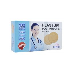 PLASTURI INJECTIE-STERILI 22MM 100BUC PVC
