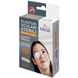 PLASTURI PENTRU OCHI COPII MINUT 10BUC