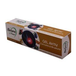 Gel Aktiv Curcuma si Brusture, 135 ml