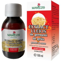 Manicos Extract uleios de germeni de grâu presat la rece, 100 ml