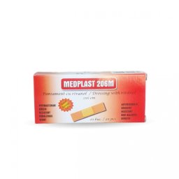MEDPLAST 206 M pansament (2*6)cm 20 buc