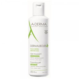 Gel spumant pentru piele iritata Dermalibour+, 250 ml, A-Derma