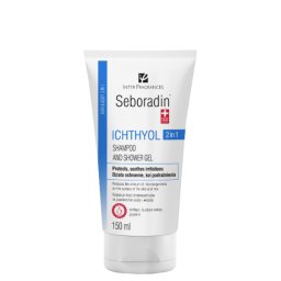 SEBORADIN ICHTHYOL ȘAMPON ȘI GEL DE DUȘ 2IN1 X 150ML
