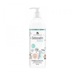 Șampon și gel de duș 2 in 1 Seboradin Bebe, 500 ml