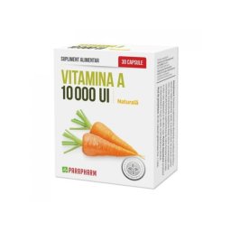 Vitamina A 10000UI x 30 Capsule