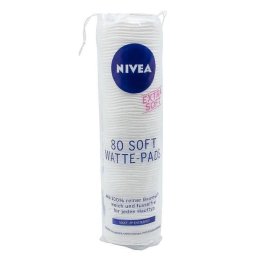 Dischete demachiante, Nivea extra Soft, 80 buc