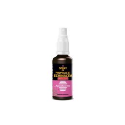 SPRAY CU PROPOLIS&ECHINACEA FARA ALCOOL 50ML,SYNERGY PLANT PRODUCTS S.R.L