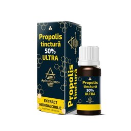PROPOLIS TINCTURA 50% ULTRA 10ML,SYNERGY PLANT PRODUCTS S.R.L