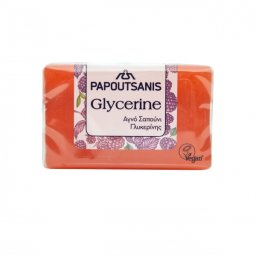 SAPUN SOLID GLICERINA ROSU 125GR,PAPOUTSANIS