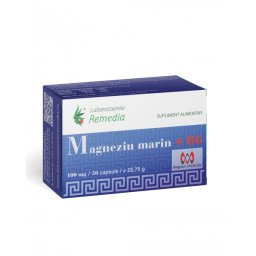 MAGNEZIU MARIN+B6 100MG 50CPS