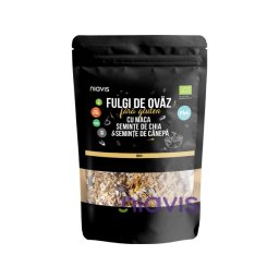 FULGI OVAZ CU MACA CHIA CANEPA F.GLUTEN ECO 200GR