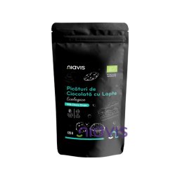 PICATURI CIOCOLATA CU LAPTE BIO 125GR