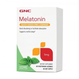 MELATONINA 5MG AROMA MENTA 60TB VEGETALE GNC