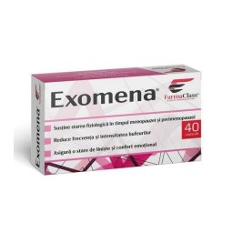 Exomena – sprijin natural pentru menopauză si perimenopauză