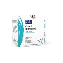 Cremă hidratantă cu Aloe vera & Acid hialuronic