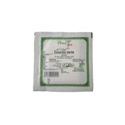 Comprese sterile pliate, 10x8 cm, 48 straturi, One Med