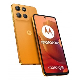 Smartphone Moto G15 128GB 8GB RAM Dual SIM Sunrise Orange