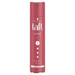 Schwarzkopf Fixativ Taft Shine Ultra Strong, nivel fixare 5, formula vegana 250 ml