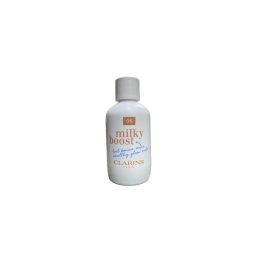 Clarins Milky Boost 05 Milky Sandalwood Lotiune tonificanta pentru a uniformiza culoarea pielii Tester 05 Milky Sandalwood