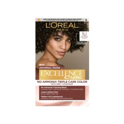 L'Oreal Paris Excellence Universal Nudes Vopsea de păr 1U Universal Black