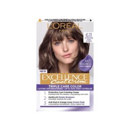 L'Oreal Paris Excellence Cool Hair Vopsea de par 6.11 Ultra Ash Dark Blonde