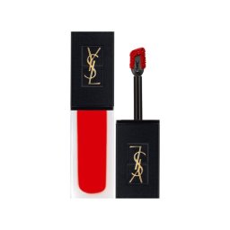 YSL Ruj lichid Tatouage Couture Velvet Cream cu efect mat Tester 201 Rouge Tatouage